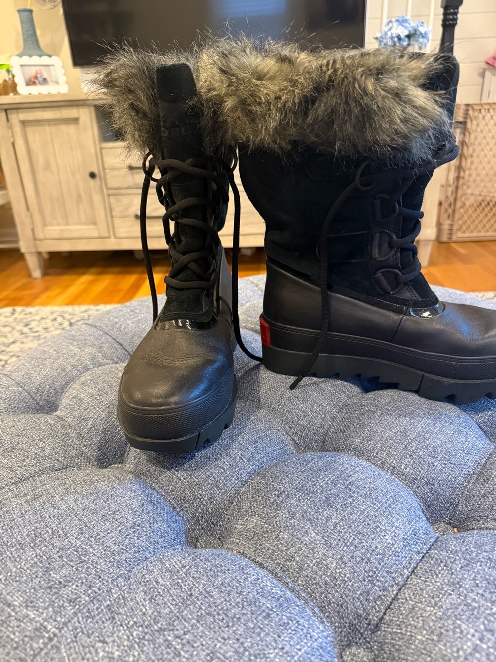 Sorel Joan of Arctic Next Lite Lace Boots – Black – Women’s 7.5